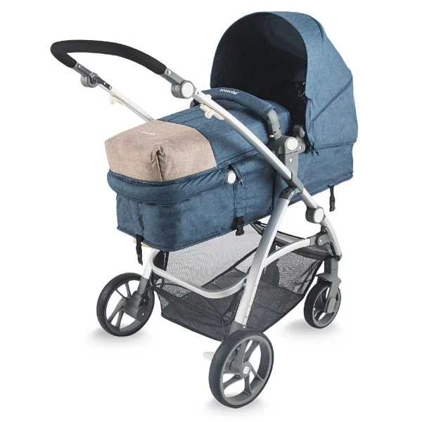 Коляска Coccolle Sereno 3 в 1 Синяя