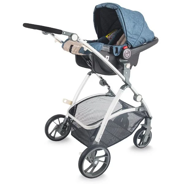 Коляска Coccolle Sereno 3 в 1 Синяя