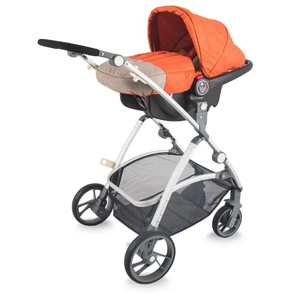 Коляска Coccolle Sereno 3 в 1 Оранжевая