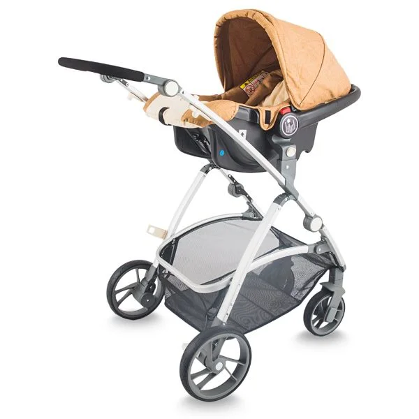 Коляска Coccolle Sereno 3 в 1 Бежевая