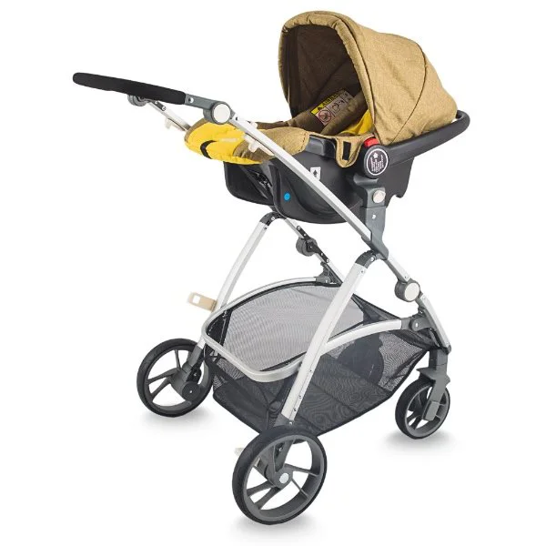 Carucior transformabil Coccolle Sereno 3 in 1 Olive foto