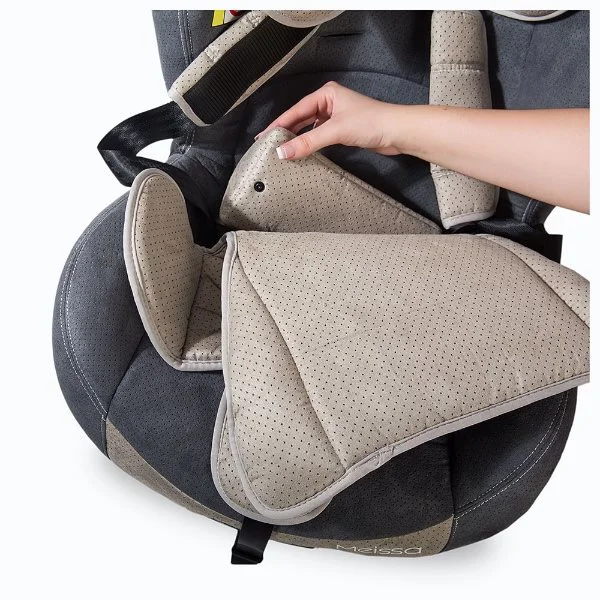 Автокресло с системой Isofix Coccolle Meissa 0-25 кг Серое foto