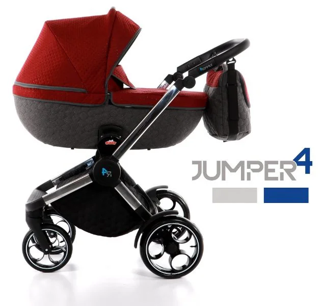 Carucior 3 in 1 Tako Jumper Bordo foto