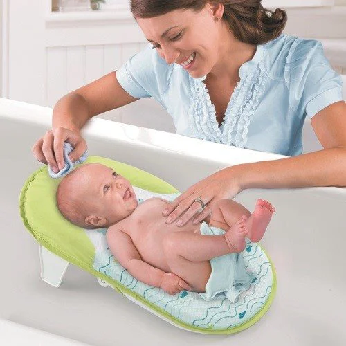 Suport pliabil de baie Summer Infant Fold&amp;Store Bath Sling foto