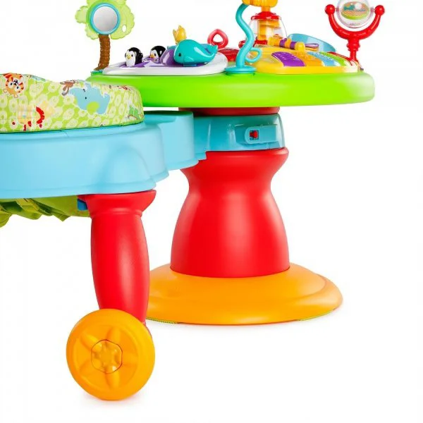 Centru de activitati 3 in 1 Bright Starts Around We Go Zippity Zoo foto