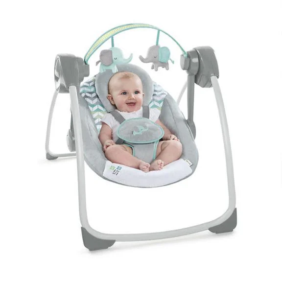 Музыкально-электронные качели Bright Starts Comfort 2 Go Jungle Journey