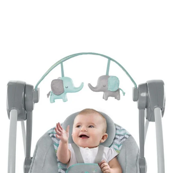 Музыкально-электронные качели Bright Starts Comfort 2 Go Jungle Journey