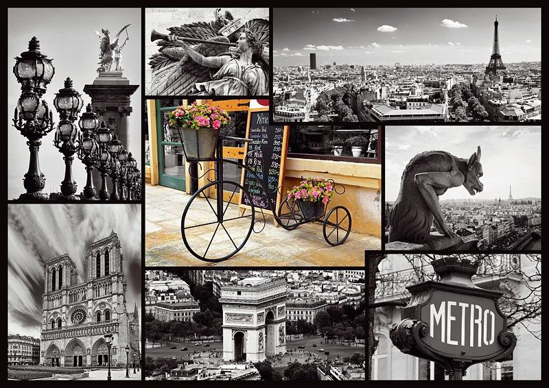 Пазл Trefl Port Paris Collage, 1000 эл. foto