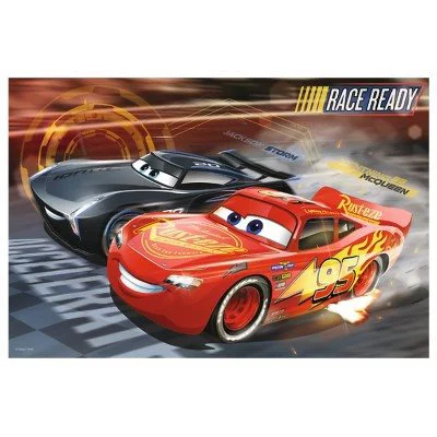 Puzzle Trefl Disney Cars 3 Race, 60 piese foto