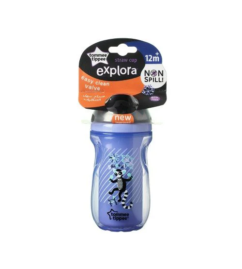 Чашка с соломой изотермическая Tommee Tippee Explora (12+ мес.), 260 мл