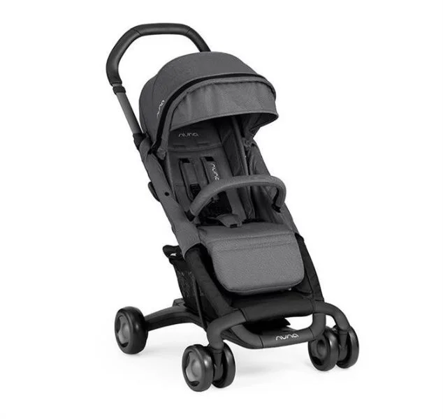 Прогулочная коляска Nuna Pepp Luxx Graphite с бампером