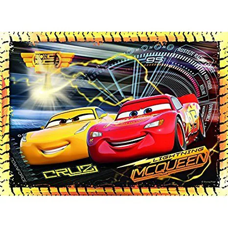 Puzzle Trefl Disney Cars 3 "Ready to Race", 4 in 1 (35+48+54+70 piese) foto