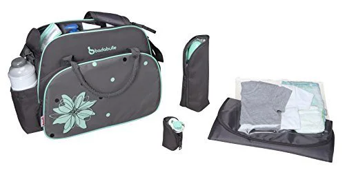Сумка для родителей Badabulle Vintage grey/blue foto