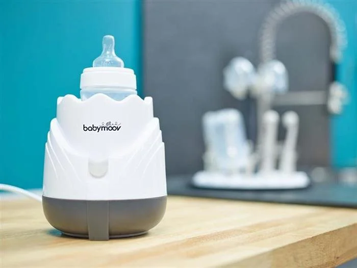 Incalzitor pentru biberoane si recipiente Babymoov Warmer Tulip Cream