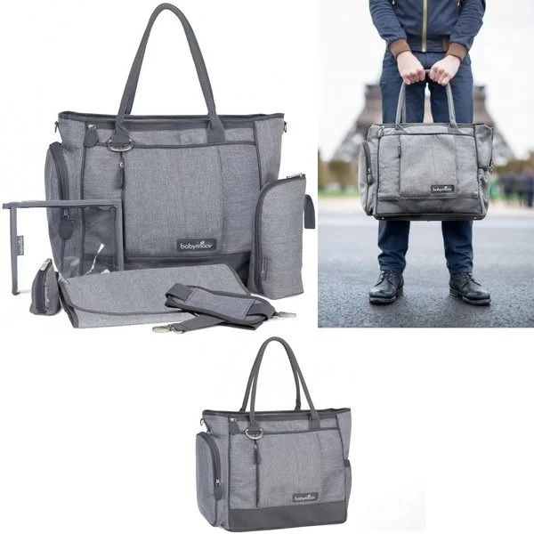 Geanta multifunctionala Babymoov New Essential Smokey foto