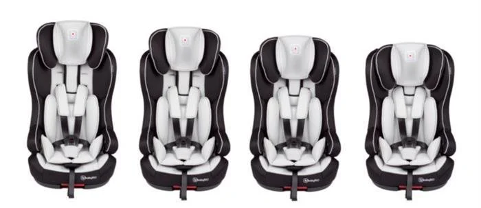Автокресло с системой Isofix BabyGo Iso 9-36 кг Grey foto
