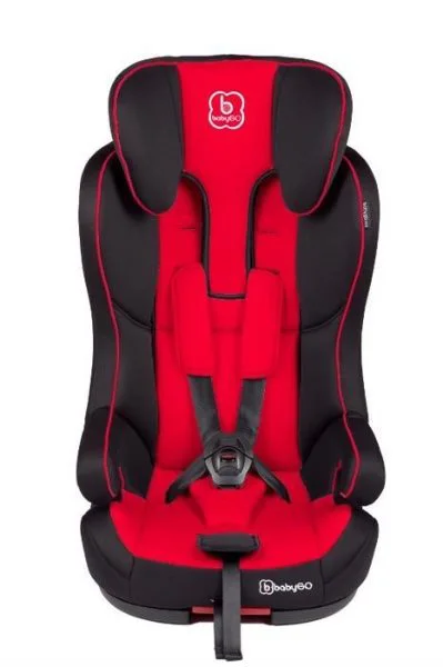 Scaun auto cu isofix BabyGo Iso 9-36 kg Red