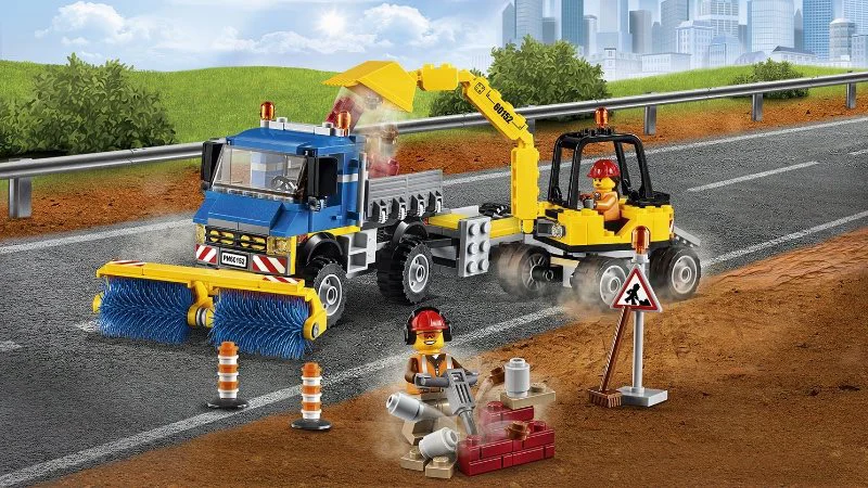 LEGO City - Sweeper and Excavator foto