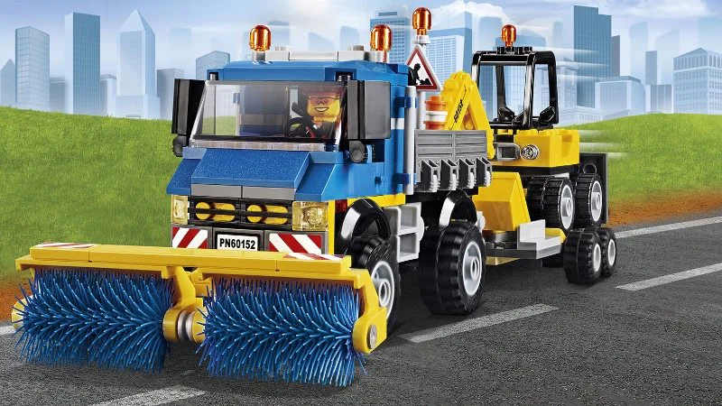 LEGO City - Sweeper and Excavator foto