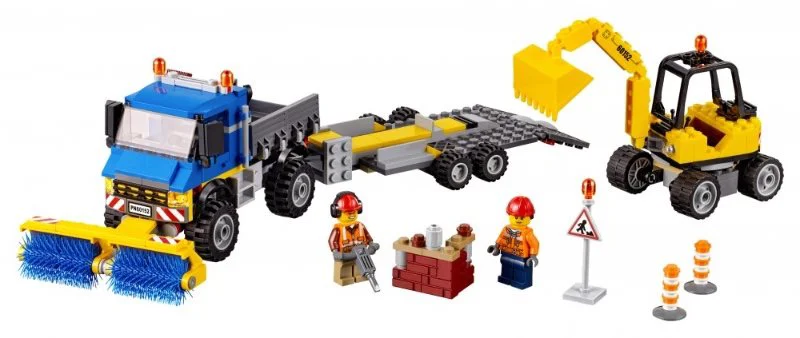 LEGO City - Sweeper and Excavator foto