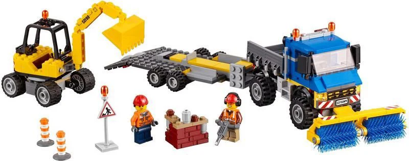 LEGO City - Sweeper and Excavator foto