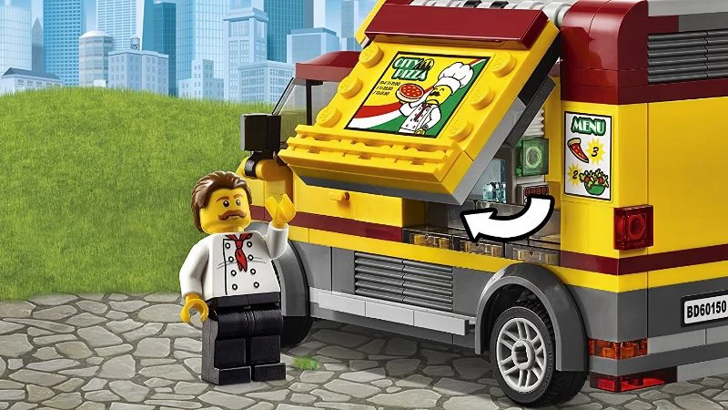 LEGO City - Pizza Van foto