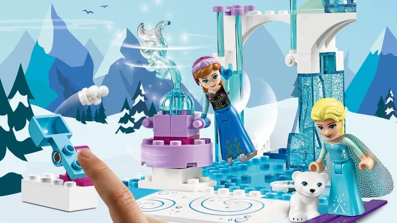 LEGO Juniors - Игровая площадка Эльзы и Анны foto