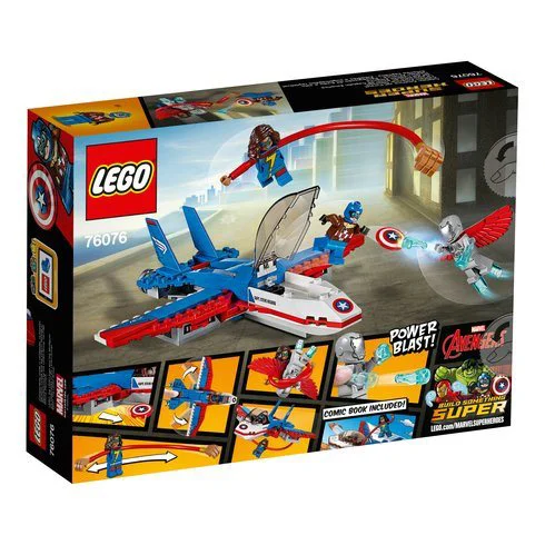 LEGO Super Heroes - Captain America Jet Pursuit foto