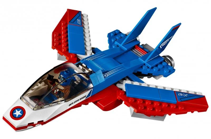 LEGO Super Heroes - Captain America Jet Pursuit foto