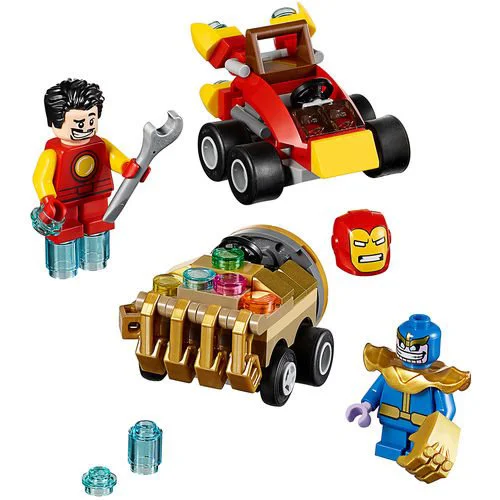 LEGO Super Heroes - Mighty Micros Железный человек против Таноса foto
