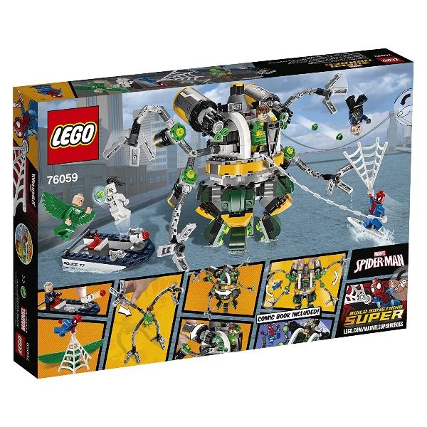 LEGO Super Heroes - Человек-паук: В ловушке Доктора Осьминога foto