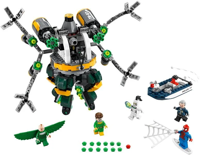 LEGO Super Heroes - Человек-паук: В ловушке Доктора Осьминога foto