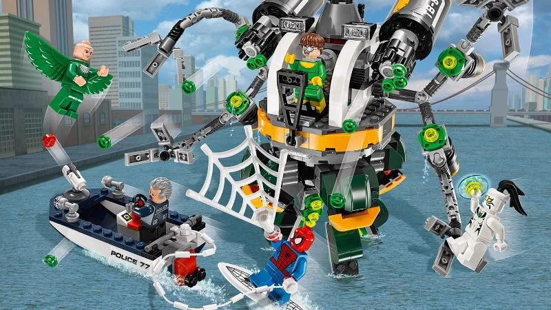 LEGO Super Heroes - Человек-паук: В ловушке Доктора Осьминога foto