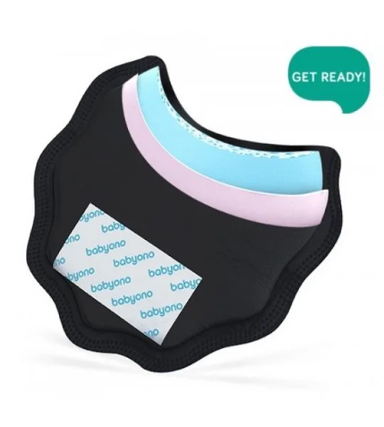 Прокладки лактационные BabyOno Natural Nursing Black, 24 шт. foto