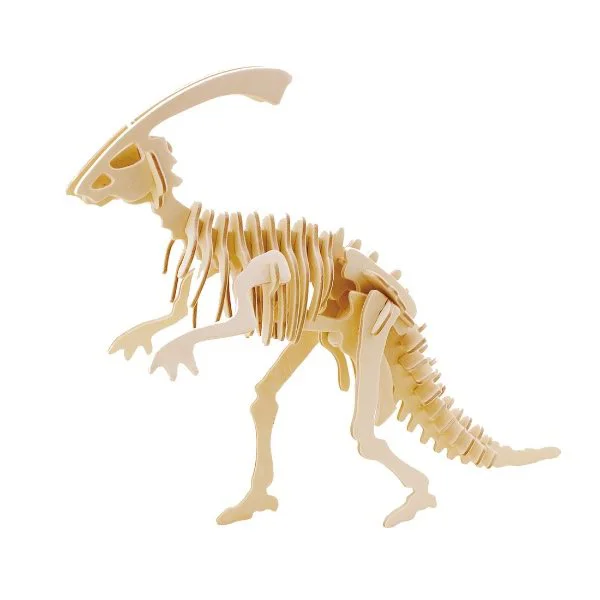Puzzle din lemn 3D Eichhorn "Dinosaurs" 23x18.5 cm foto