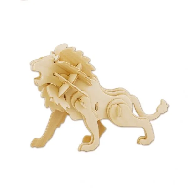 Puzzle din lemn 3D Eichhorn "Safari" 23x18.5 cm foto