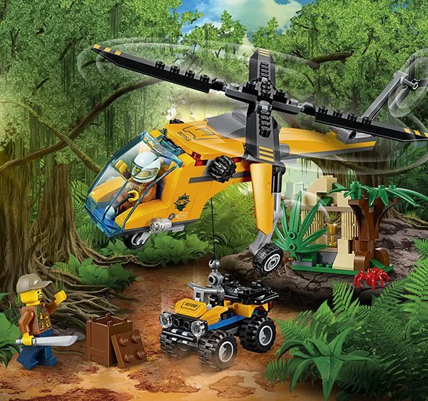 LEGO City - Jungle Cargo Helicopter foto
