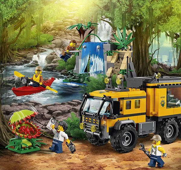 LEGO City - Jungle Mobile Lab foto
