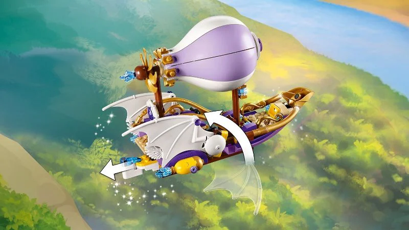 LEGO Elves - Aira's Airship &amp; The Amulet Chase foto