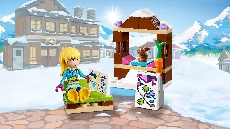 LEGO Friends - Snow Resort Ice Rink foto