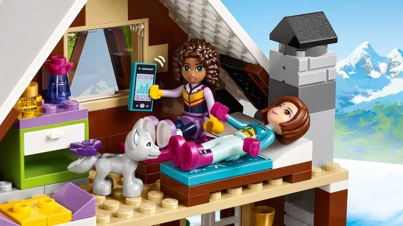 LEGO Friends - Snow Resort Chalet foto
