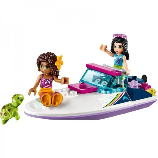 LEGO Friends - Andrea's Speedboat Transporter foto