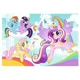 Puzzle Color Trefl Hasbro My little Pony "Pony in his land", 20 piese foto