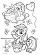 Puzzle Color Trefl Hasbro My little Pony "Pony in his land", 20 piese foto