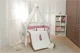 Set de lenjerie pentru patut Specialbaby GIGI Roz, 6 piese