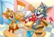 Puzzle Trefl Warner Tom&amp;Jerry Delicious Breakfast, 100 piese