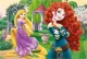 Puzzle Trefl Disney Princess "Pugnacious Princesses", 100 piese foto