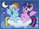 Puzzle+memos Trefl Hasbro My little Pony "Friendship is magic", 2 in 1 (30+48 piese) foto