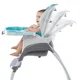 Scaun de masa 3 in 1 Bright Starts Ingenuity Trio SmartClean Aqua