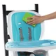 Scaun de masa 3 in 1 Bright Starts Ingenuity Trio SmartClean Aqua